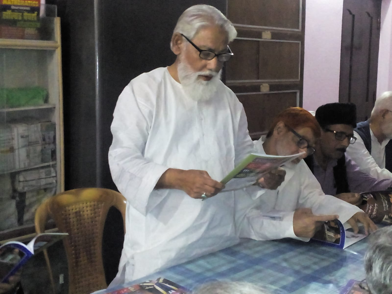 Hussain Ul Haque at a book launch event