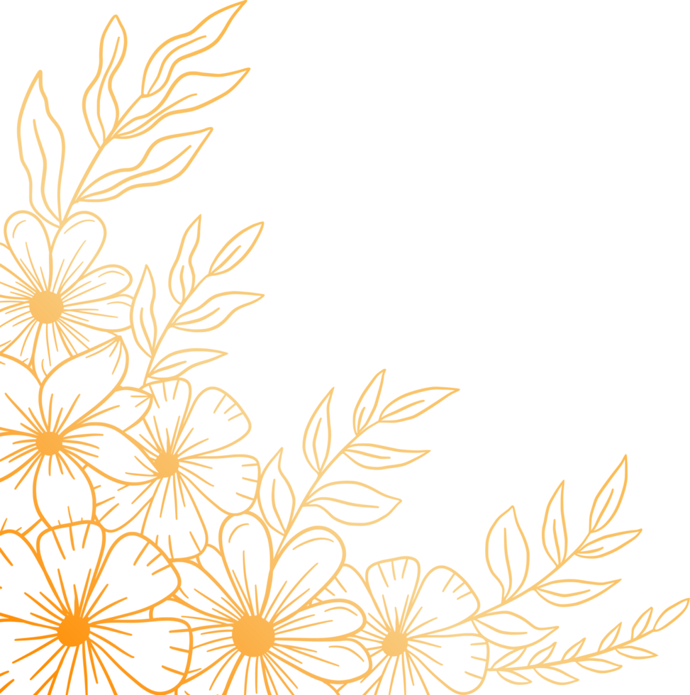 Decorative corner image